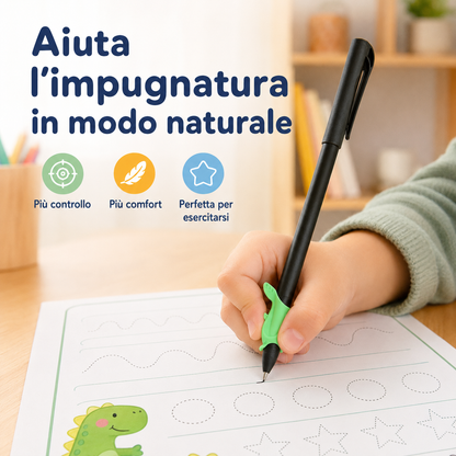 Penna magica con ricariche e impugnatura guidata