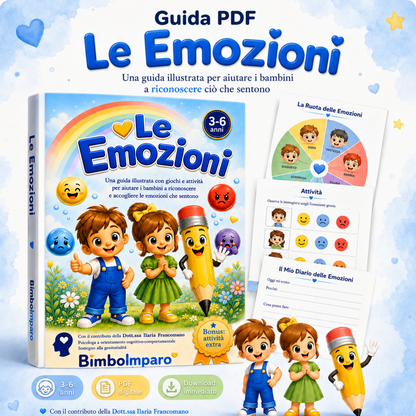 Le Emozioni - Guida PDF illustrata per bambini e genitori