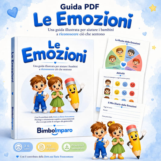 Le Emozioni - Guida PDF illustrata per bambini e genitori