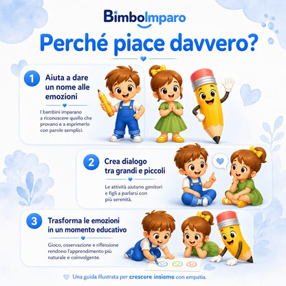 Le Emozioni - Guida PDF illustrata per bambini e genitori