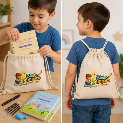 Sacchetta BimboImparo in cotone 100%