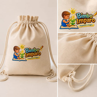 Sacchetta BimboImparo in cotone 100%