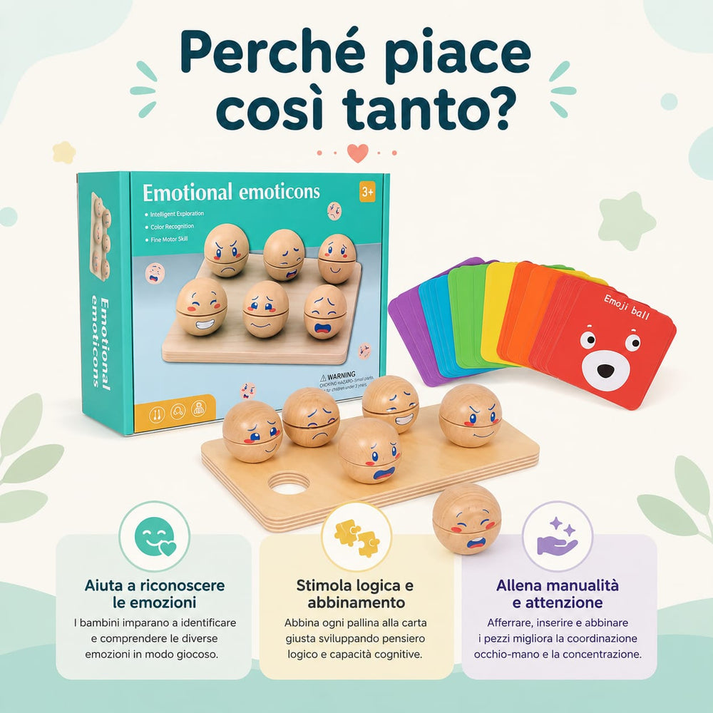Cosa sviluppa il gioco delle emozioni